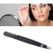 Multi-Purpose Stainless Steel Eyebrow Tweezers - Ergonomic Precise Slanted Tip & Comb - Black - Buy Online on SooperMarket.com