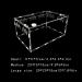 OMEM Transparent Acrylic Pet Reptile Combination Breeding Box - Ideal for Spiders, Scorpions, Snakes - Durable & Spacious - Buy Online on SooperMarket.com