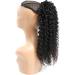 Ponytail Hair Extension Kinky Curly Ponytail Extension 10-24Inch Brazilian Human Hair Wrap Around Ponytail Hairpieces Clip In Afro Curly Remy Hair Extension for Black Women Ponytail Hairpiece (Size : 20inches 100g - Buy Online on SooperMarket.com