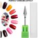 JUOPZKENN Nail Art Drill Bits Tungsten Steel Manicure Drill Bits Electric Pedicure Manicure Grinding Head Fast remove Acrylic or Hard Gel(green label) - Buy Online on SooperMarket.com