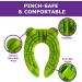 Mighty Clean Baby Folding Travel Potty Seat - Portable Non-Slip Toilet Training Seat for Toddlers with Reusable Travel Pouch - Buy Online on SooperMarket.com