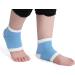 Buy Angrek Washable Gel Spa Heel Socks - 2 Piece Moisturizing Pedicure Care for Dry Cracked Feet - Open Toe Protection (Blue) - Buy Online on SooperMarket.com