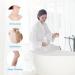 Buy VANZAVANZU Bath Sponge Loofah Set of 4 - Large 80g Shower Scrubber for Men & Women - Mesh Pouf in Turquoise & White | Premium Body Exfoliator - Buy Online on SooperMarket.com