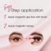Ardell Magnetic Gel EyeLiner & False Lashes Accent 002 - 1 Set | Easy Application & Stunning Results - Buy Online on SooperMarket.com