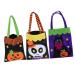 PRETYZOOM 3pcs Halloween Handbag Candy Bag Candy Bags Candy Halloween Candy Bag Props Portable Child