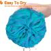 Urbanstrive XL Soft Shower Loofah Sponge - 75g Body Wash Ball for Men and Women - Bathroom Accessory - 1 Pack (Green-Purple) - Buy Online on SooperMarket.com