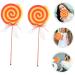 CHILDWEET 2pcs Lollipop Model Giant Fake Lollipops Christmas Lollipop Decorations Large Lollipop Ornaments Faux Lollipop Decor Birthday Lollipops Big Lollipop Prop Toy Studio Photo Plastic - Buy Online on SooperMarket.com