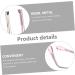 WOFASHPURET 1 Pair Accessories Metal Eyeglass Feet Arm Temple Sunglasses Arms Legs Eyeglass Repair Kit Repair Glass Holder Metal Resin Picture Frame Eyeglass Legs Pink 14.00X0.70X0.60CM - Buy Online on SooperMarket.com