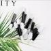 Eye Shadow Applicators Disposable Double Ended Sponge 50pcs Dual Sided Eyeshadow Brush Sponge Tipped Oval Makeup Applicator Eye Shadow Sticks Black Handle - Buy Online on SooperMarket.com