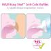 MAM Newborn Essentials 9-Piece Baby Gift Set with Easy Start Anti-Colic Bottles and Pacifiers for Girls - Buy Online on SooperMarket.com
