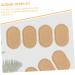 JECOMPRIS 6sheets Heel Grips Corn Patch Toe Callus Protectors Corn Remover Strip Corn Stickers for Feet Self- Adhesive Bunion Pads Feet Heel Protector Pads Stickers Cotton with Hole - Buy Online on SooperMarket.com