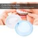 Portable Dnom Dose Orthodontic Holder | Suitcase for Storing & Cleaning Dentures | Rotating Tooth Storage Box - Sweet Blue - Buy Online on SooperMarket.com