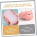 GAFOKI Baby Shampoo Brush - Infant Bath Body Scalp Teasing Massage Scrubber | Kids Shower Massager - Pink 10x6cm - Buy Online on SooperMarket.com