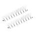 Gorota 5D-C-0.07 Heat Bonded Premade Fans 8-15mm for Russian Volume Lash Extensions - 8mm Length - Buy Online on SooperMarket.com