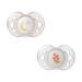 Tommee Tippee Night Time Glow in the Dark Pacifiers 18-36m - BPA-Free, Symmetrical Design, Includes Sterilizer Box - 2 Count - Buy Online on SooperMarket.com