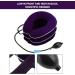 Purple Inflatable Cervical Neck Traction Device for Neck Pain Relief - Buy Online on SooperMarket.com