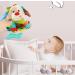 Hanging Car Seat Stroller Toy with Teether - Soft Plush Dog Design for Babies 6-12 Months | Soothing Teething Toy for 3-6 Months | Newborn Gifts for Boys and Girls - Buy Online on SooperMarket.com