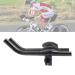 DRCKHROS Aero Bars,Bicycle Bike Armrest Handlebars TT Rest Bar Aluminum Alloy Black for Mountain Road Bicycle Bike Racing Handlebars