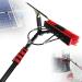 photovoltaic cleaner Window Cleaning Pole Water Fed Telescopic Brush Window Cleaning Pole Water Fed Telescopic Brush Extendable Cleaner Conservatory Roof 35cm Brush Head 6M/21FT