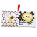 Soft Cloth Crinkle Books for Babies 0-12 Months - High Contrast Baby Toys Gift Set - Buy Online on SooperMarket.com