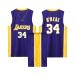 Basketball jersey shirt and shorts children/adult basketball jersey children/adult basketball sleeveless suit 2-part children/adult t-shirt vest + shorts a-34-violet 4xl (adults)