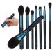 Alupre 8pcs Eyeshadow & Blusher Brush Set - Portable Loose Powder Makeup Tools for Flawless Eyebrows & Cosmetics | International Shipping Available - Buy Online on SooperMarket.com