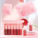 Buy 6 Colors Peach Lip Tint Mini Liquid Lipstick | Moisturizing Plumping Multi-Use Lip & Cheek Tint | Non-Sticky Transfer-Proof Matte Finish | International Shipping Available - Buy Online on SooperMarket.com
