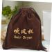 Gogogmee 3 Pcs Hair Dryer Storage Bag Drawstring Storage Bag Portable Hair Dryer Bag Blow Dryer Bag Fabric - Buy Online on SooperMarket.com