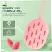 Angoily Box Beauty Egg Storage Bag - Pink Sponge Egg Tray for Travel 7.8x6cm | International Shipping - Buy Online on SooperMarket.com