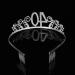 Rhinestone 40th Birthday Tiara - Silver Crystal Crown Headband for Women and Girls - Buy Online on SooperMarket.com