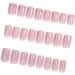 Ruarby Solid Color Gel Nails Stickers Nails Polish Strips DIY Manicures Stickers Full Nail Wraps Semi Cured Gel Nail Strips BSA0011 - Buy Online on SooperMarket.com