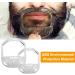 Speeate 5-Piece Bartformer Set - Transparent Bart Shaping Tool & Razor Template for Perfect Styling | Shop Men's Grooming - Buy Online on SooperMarket.com