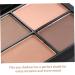 WOONEKY 4 Mirror Elegant Brown Eyeshadow Makeup Sponge Shadow Matte Eye with and Colors - Buy Online on SooperMarket.com