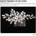 ifundom Bride Hair Comb Lightweight Metal Bride Hair Comb Sparkling Hair Piece Wedding Party Hair Accessory - Buy Online on SooperMarket.com