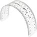 Milisten Eyebrow Stencil & Shaping Template - Reusable Microblading Ruler for DIY Makeup - Buy Online on SooperMarket.com