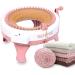 FYGAIN 48 Needles Knitting Machines with Row Counter Smart Knitting Round Loom for Adults/Kids Knitting Board Rotating Double Knit Loom Machine Kits