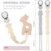Kowlone Koala Bear Silicone Dummy Clip for Teething Baby - Beige Dim Grey - Buy Online on SooperMarket.com