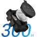 MOOFIT CS9 Speed & Cadence Sensor - Bluetooth & ANT+ Wireless Bicycle Sensor IP67 Waterproof Compatible with Wahoo Zwift Peloton Coosporides Rouvy - Black (1 Pack) - Buy Online on SooperMarket.com