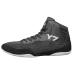 Fox-Fight Y7 martial arts shoes |Ringer shoes |For women and men |Breathable flexible |Suede |Athletics fitness shoes 46 EU black and white
