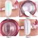 Nail Art Stamper Nail Stamping Templates with Silicone Heads DIY Manicure Print Tool - Buy Online on SooperMarket.com