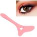 Silicone Eyeliner Winged Aid Tool Reusable Eyeliner Stencils Aid Tool Multifunctional Eyeliner Stencil Drawing Aid Tool for Makeup(Pink) - Buy Online on SooperMarket.com
