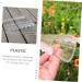 Kisangel 2pcs Fruit Shaping Mold Vegetables Clear Fruit Garden Tool Growth Molds Accessories Stereotypes Transparent Color 21x4cm - Buy Online on SooperMarket.com