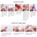 Buy 8 Sheets Semi Cured Nail Polish Stickers - Gradient Glitter & Solid Color Gel Wraps | Self-Adhesive Multicolored Nail Strips for Women & Girls | Perfect Manicure Decoration Supplies - Buy Online on SooperMarket.com
