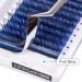 Navy Blue YY Eyelash Extension Lashes D Curl 0.07mm 8-15mm Faux Mink Cluster Lash Extensions - Soft Y Lashes Premade in Navy Blue - Buy Online on SooperMarket.com