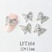 22 Pcs 3D Butterfly Nail Charms & Diamonds Rhinestones - Large Bow for Nail Art Beauty Design and DIY Jewelry - Buy Online on SooperMarket.com