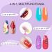 SAVILAND 2 in 1 Glow in The Dark Gel Paint Set - 6 Neon Colors DIY Nail Art Kit - Buy Online on SooperMarket.com