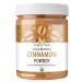 Organic Veda Cinnamon Powder  100% Pure & Organic Ground Cinnamon Made from Raw Whole Premium Cinnamon Bark - Flavorful Spice for Cooking, Baking, Coffee, & Tea  8 oz