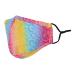 Washable Reusable 3 Layers Cotton Cloth - Colorful Cloudy One Size Fits Most