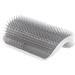 certainoly Cat Self Groomer - Soft Cat Grooming Brush - Soft Wall Corner Scratcher Massage Combs Grooming Brush Tool for Kitten Puppy with Long or Short Gray - Buy Online on SooperMarket.com