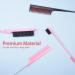 6 Pcs Hair Styling Comb Kit Teasing Comb Brush Set Includes Fluffy Hair Brush Double Sided Edge Control Brush Triple Teasing Comb Fine Metal Rat Tail Comb for Women Professional Barber (Pink) - Buy Online on SooperMarket.com